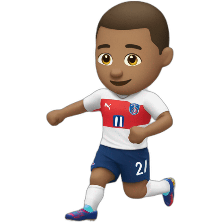 Mbappé danse emoji