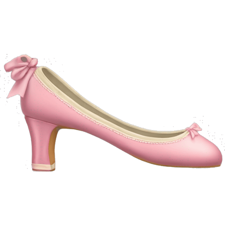 Zapatos de bailarina de ballet emoji