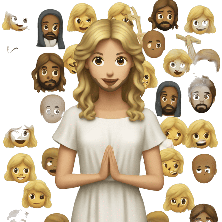 Taylor swift as jesus emoji