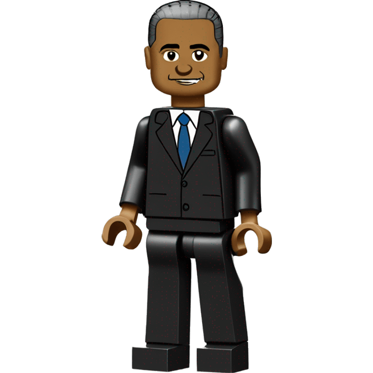 BARACK OBAMA lego full body emoji