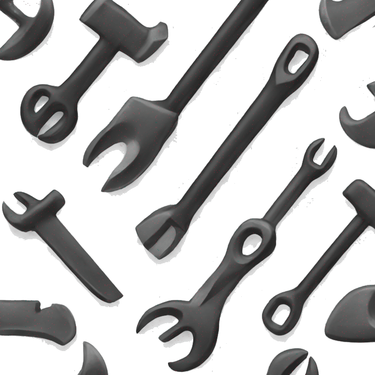 black tools emoji