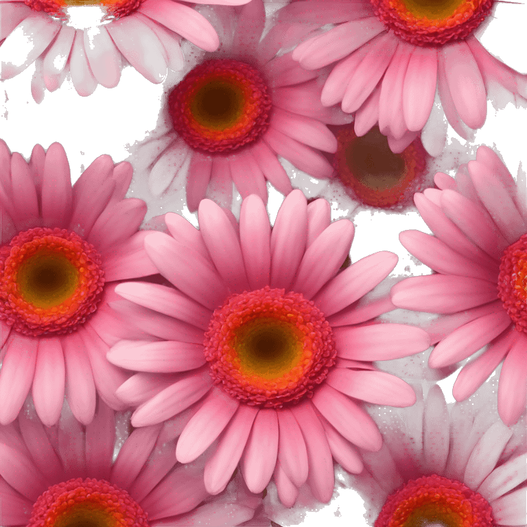 gerbera flowers emoji