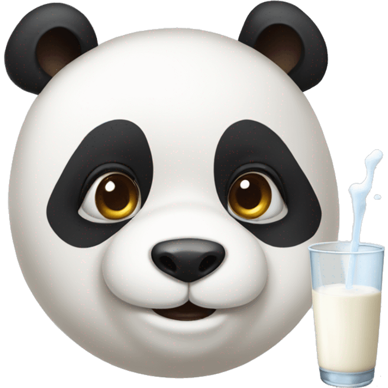 panda got milk emoji