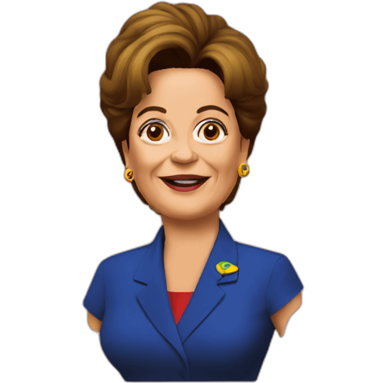 Dilma Rousseff emoji