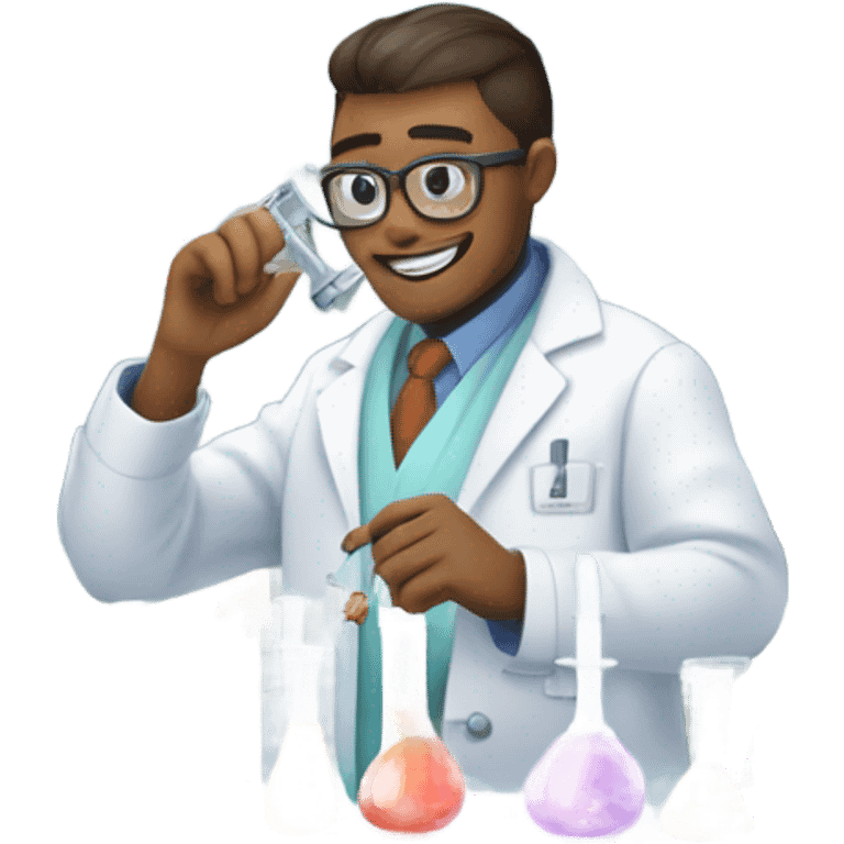 science blending emoji