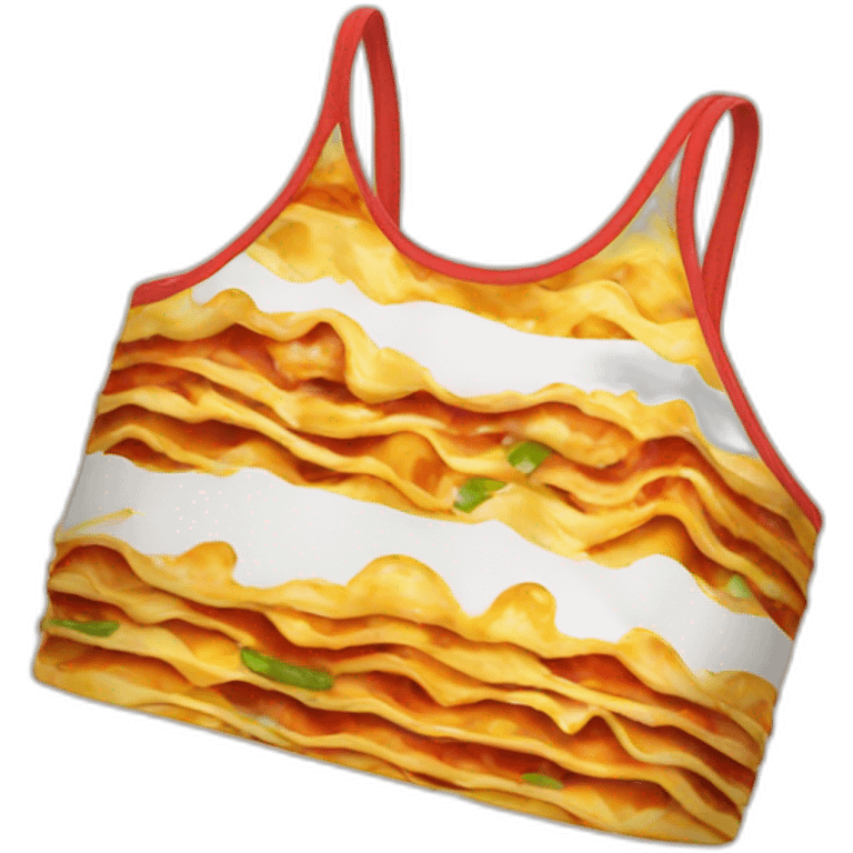 Lasagna swimsuit emoji