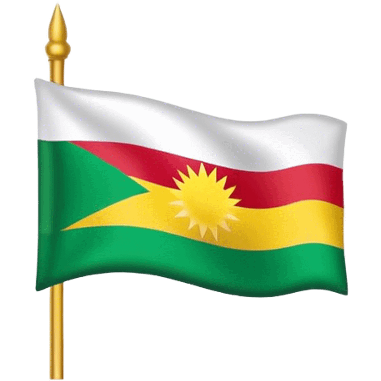  kurdistan flag emoji emoji