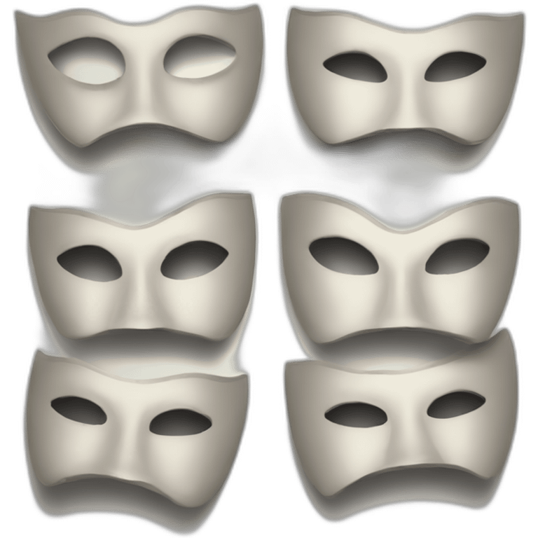 drama masks emoji