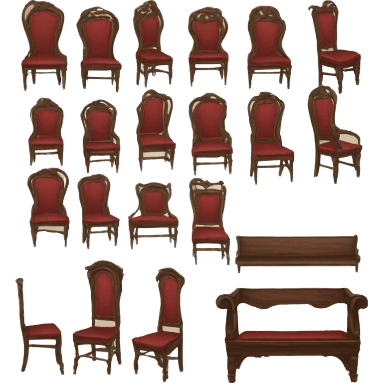 british 1800s seats emoji