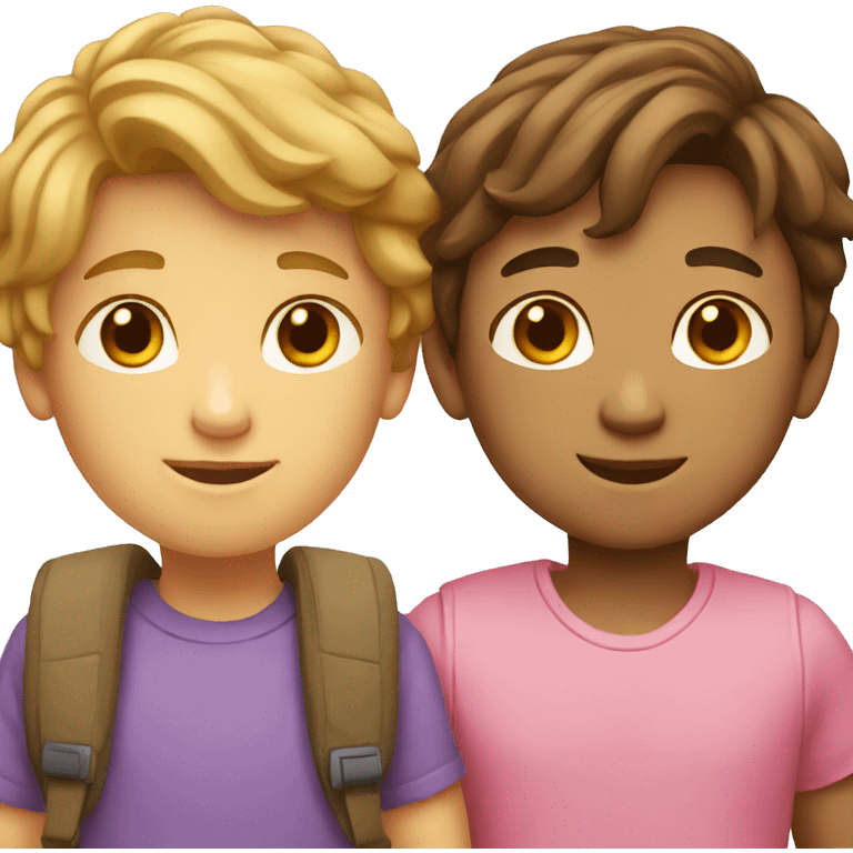 boy and girl emoji