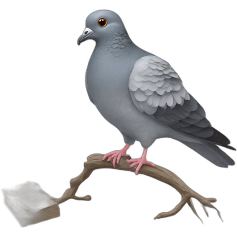 Really Dead pigeon society emoji