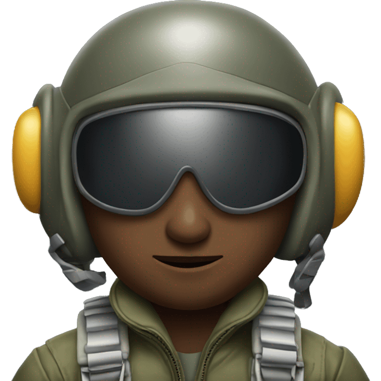 Fighter pilot emoji