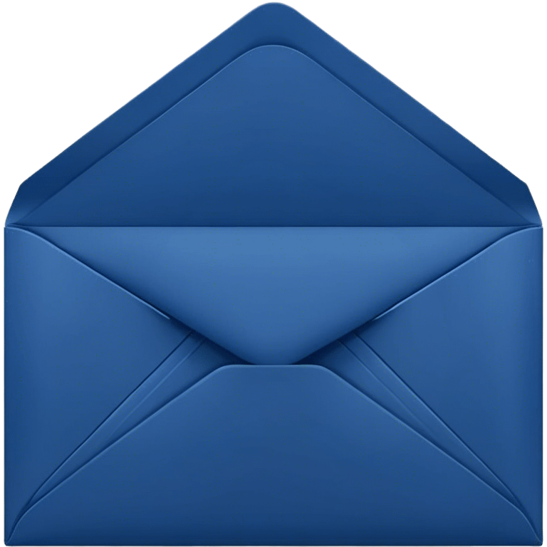 dark blue 
envelope emoji