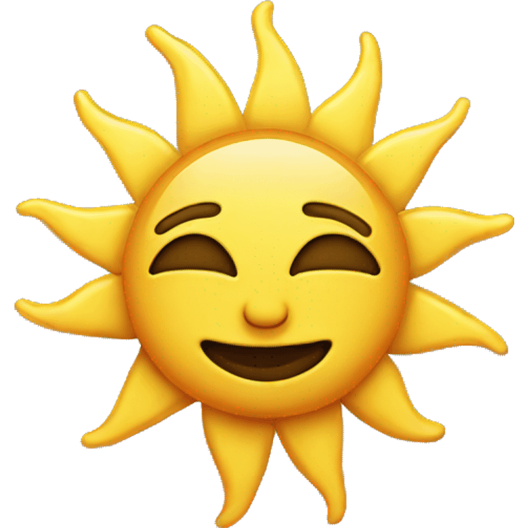 Sun emoji