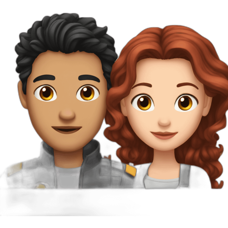 jessie and tom from starstruck emoji