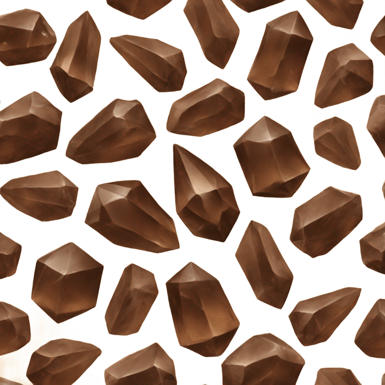 Brown crystals  emoji