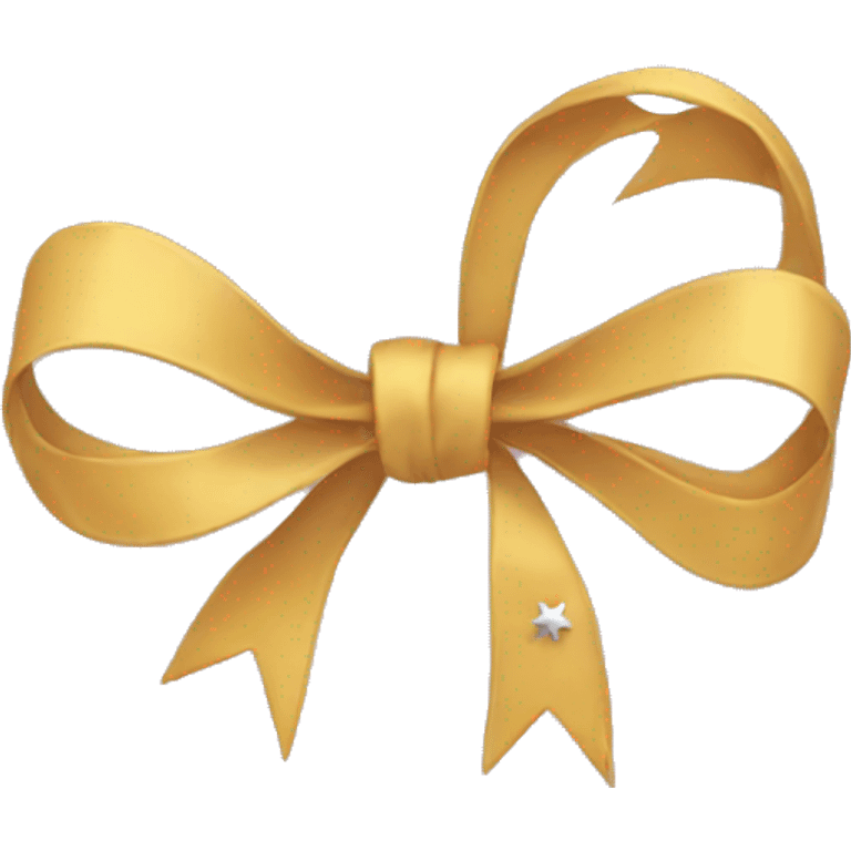 bow with star emoji