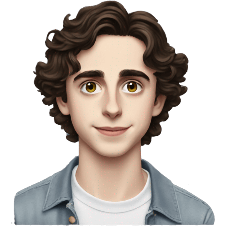 timothee chalamet  emoji