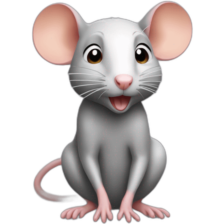 Rat sagesse emoji