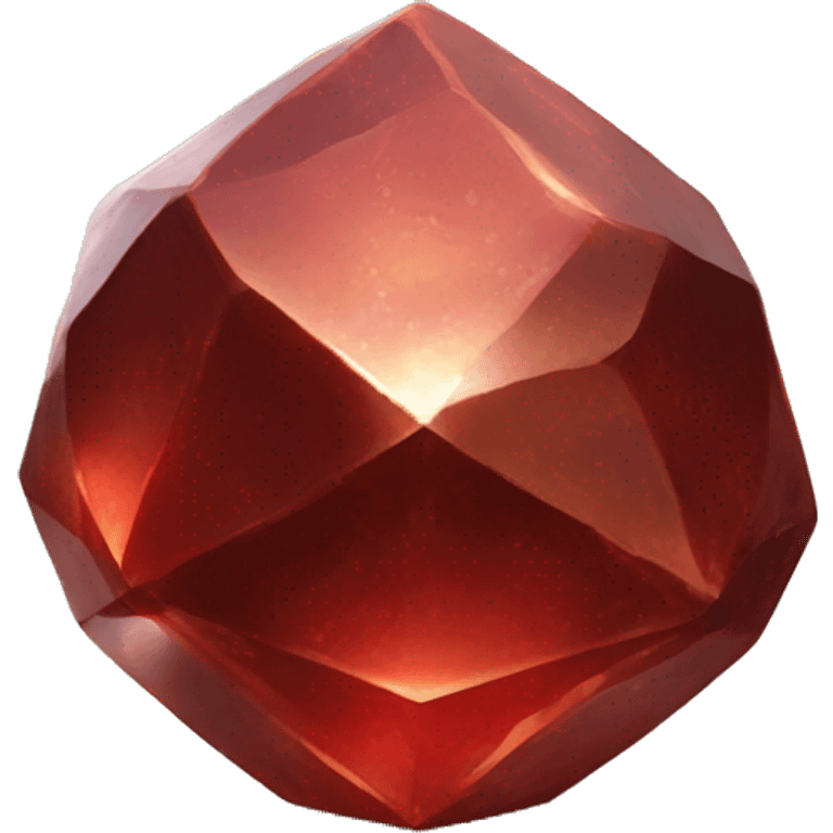 The Philosopher's Stone is a small, round, red stone with a gleaming, reflective surface. into pure gold and produce the Elixir of Life,  emoji