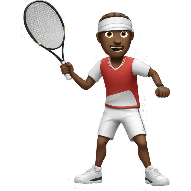 Wells playing tennis emoji