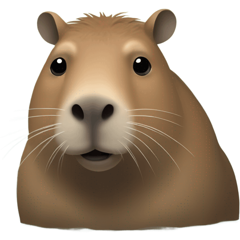 Capybara emoji