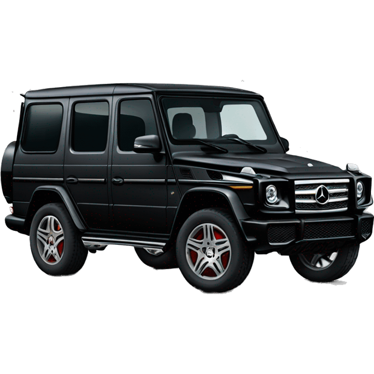 2017 black G wagon  emoji