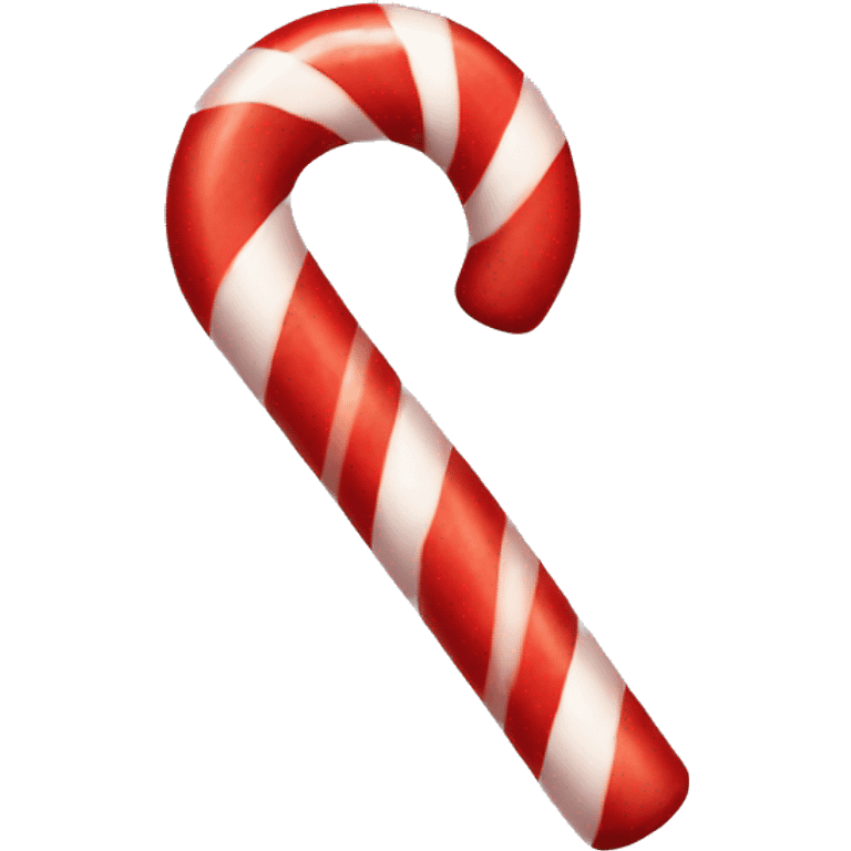 red candy cane emoji