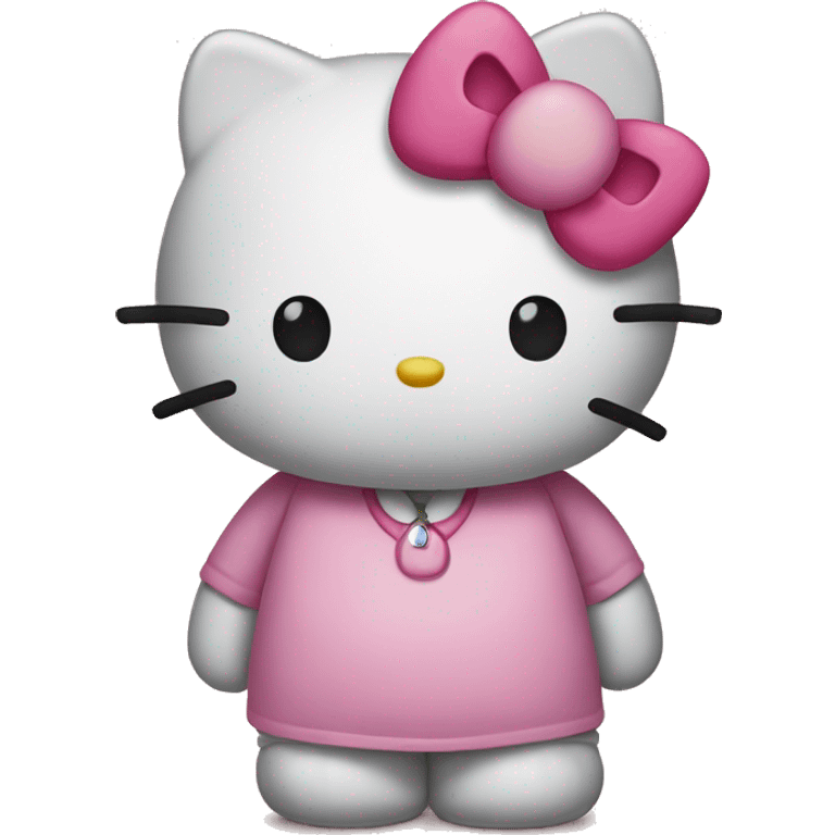 Sad hello kitty emoji