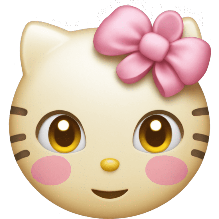 flirty Hello kitty emoji  emoji