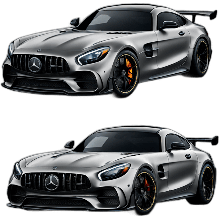 Mercedes gt black series emoji