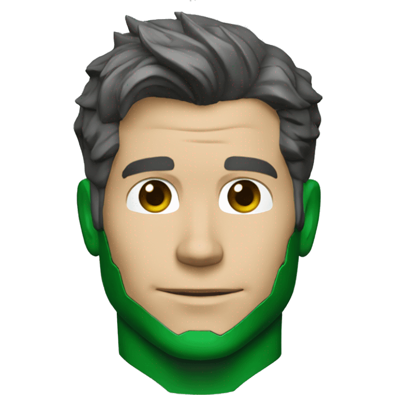 green lantern Ryan Reynolds head icon emoji