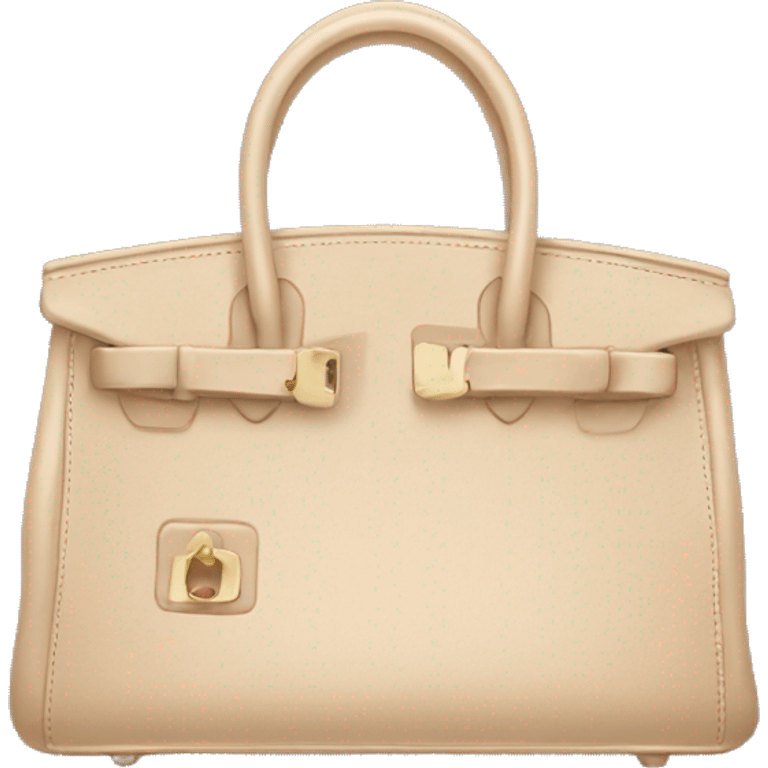 Beige Birkin emoji