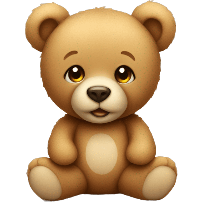 Cute teddy bear  emoji