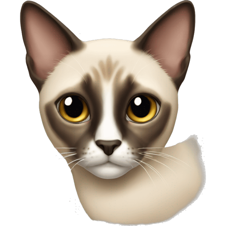 Siamese cat emoji