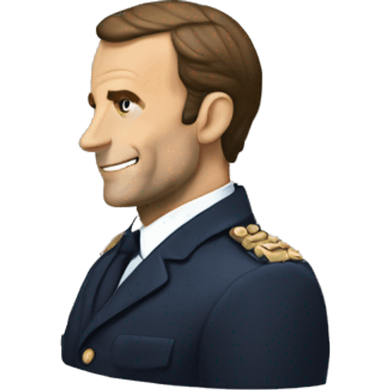 Macron qui se bat emoji