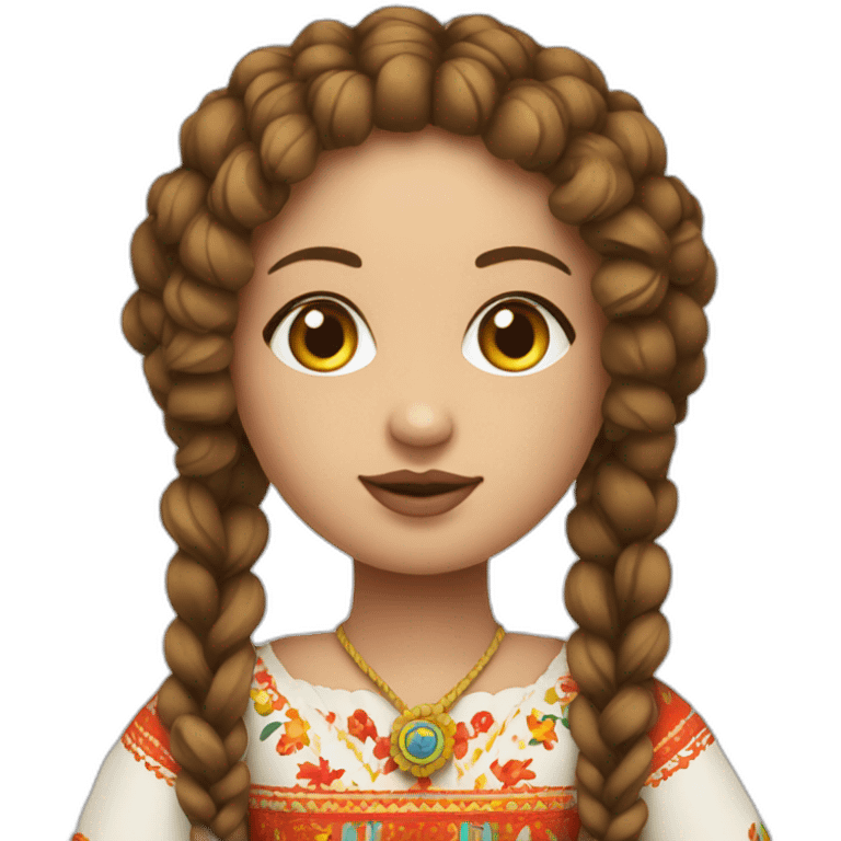 motanka doll ukraine emoji