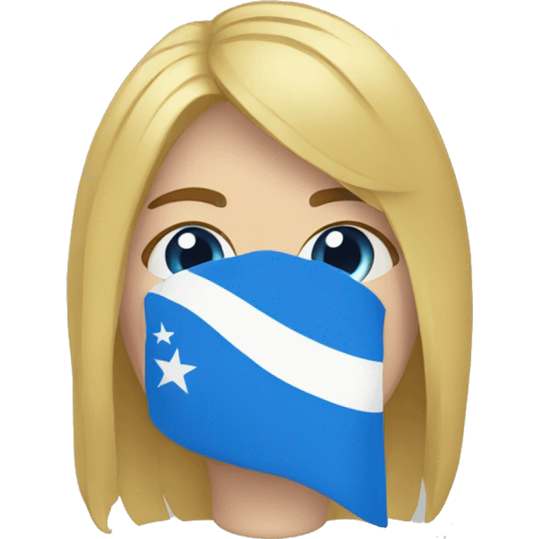 bandera azul emoji