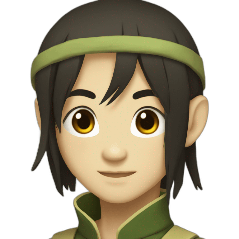 toph from avatar the last airbender emoji