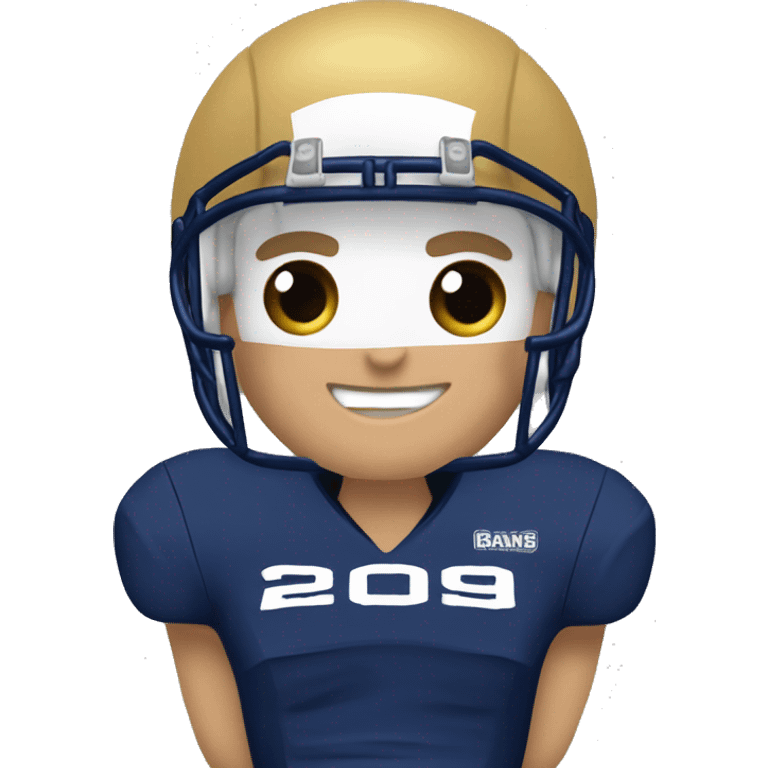 Cooper Kupp. Los Angeles Rams football player and wide receiver. #10 emoji