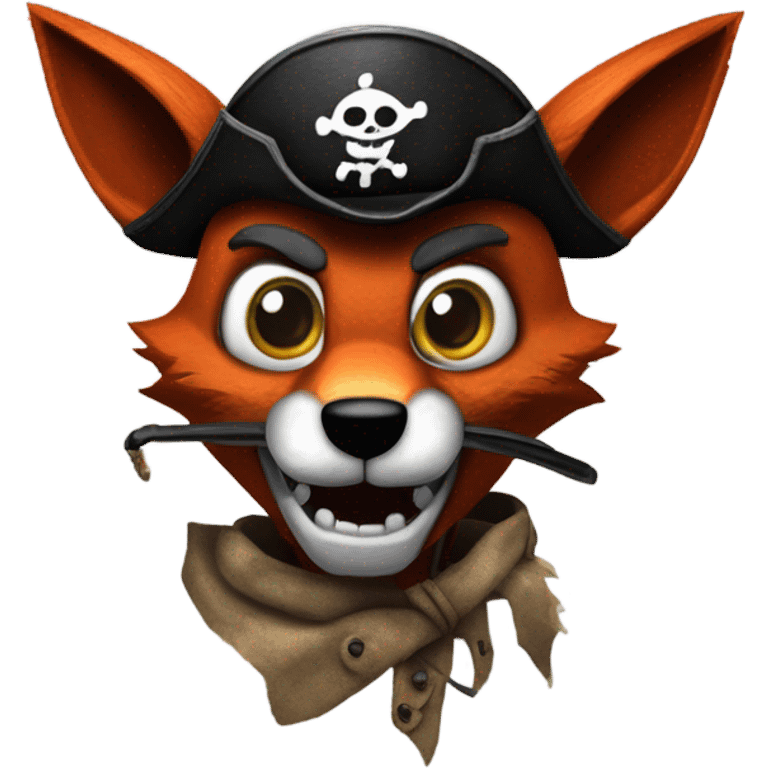 Foxy fnaf pirate foxy  emoji