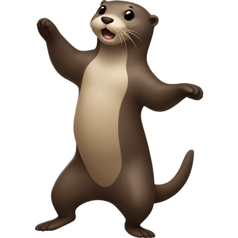 dancing otter emoji