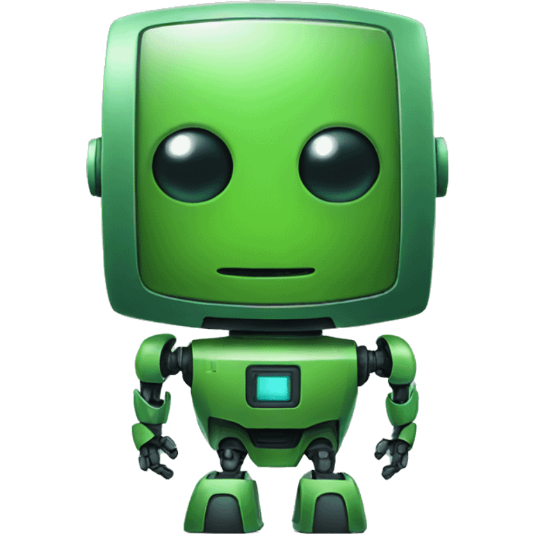 green robot emoji