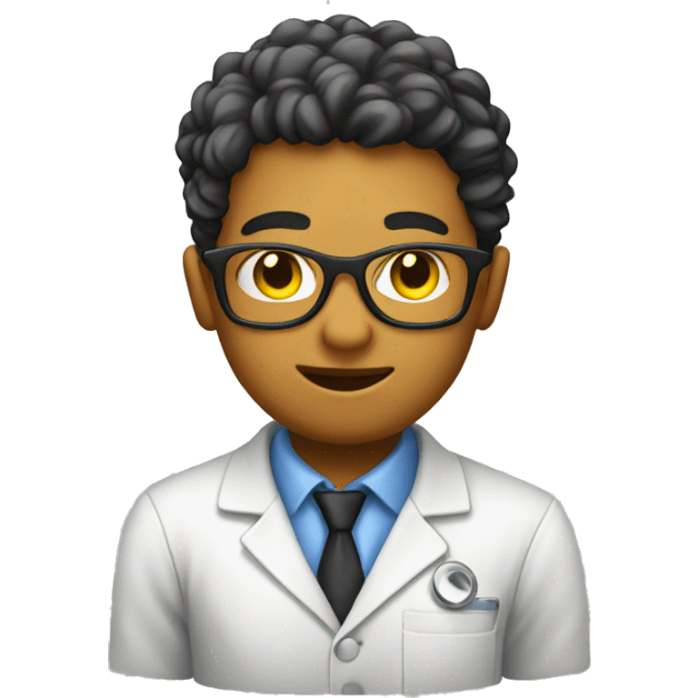 Student in Lab emoji