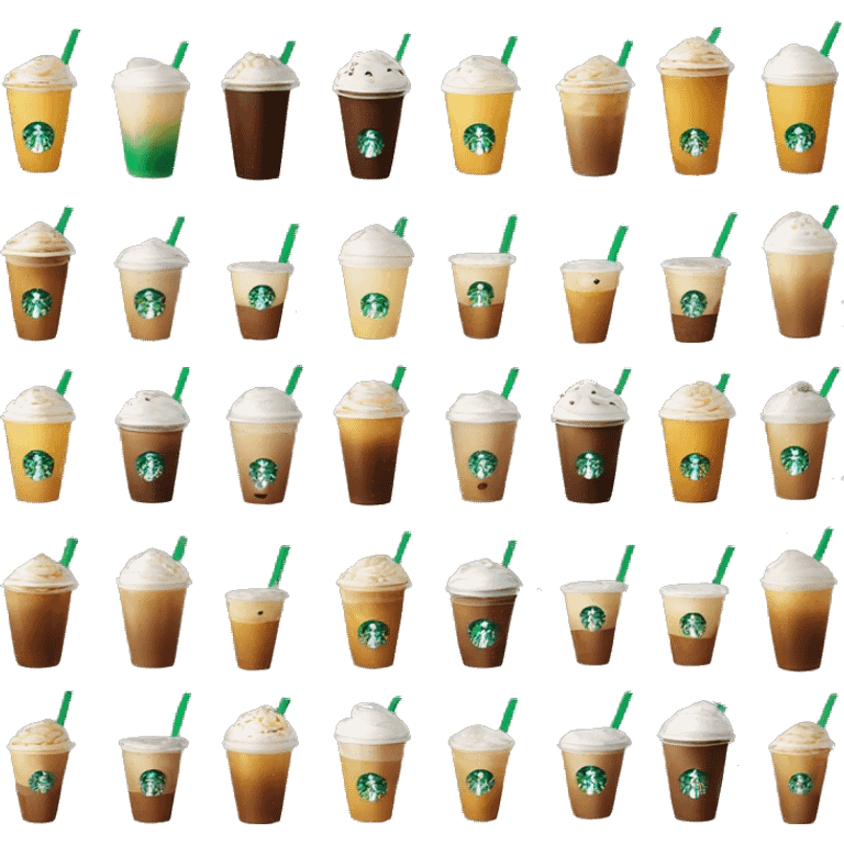 starbucks drinks  emoji