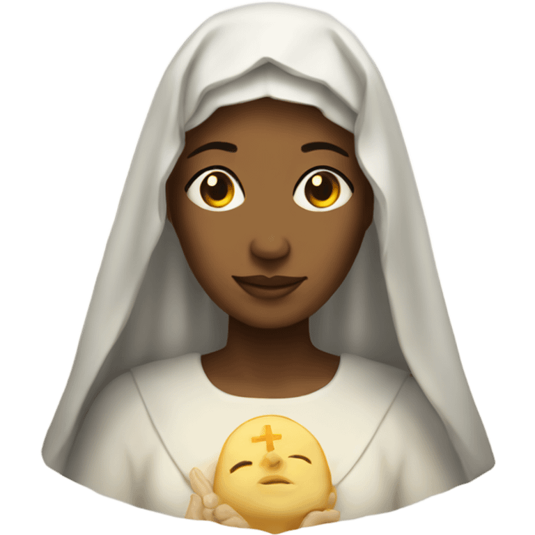 Blessed mother  emoji