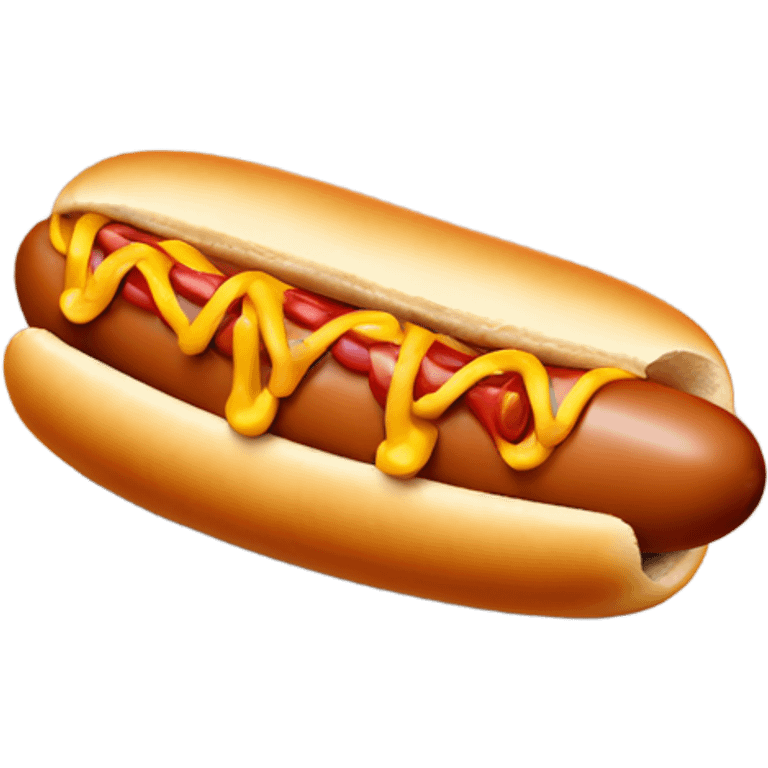 hot dog emoji