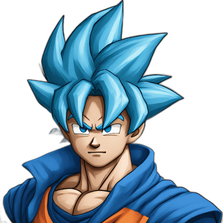 SUPER SAIYAN BLUE GOKU emoji