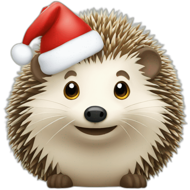 christmas-hedgehog emoji