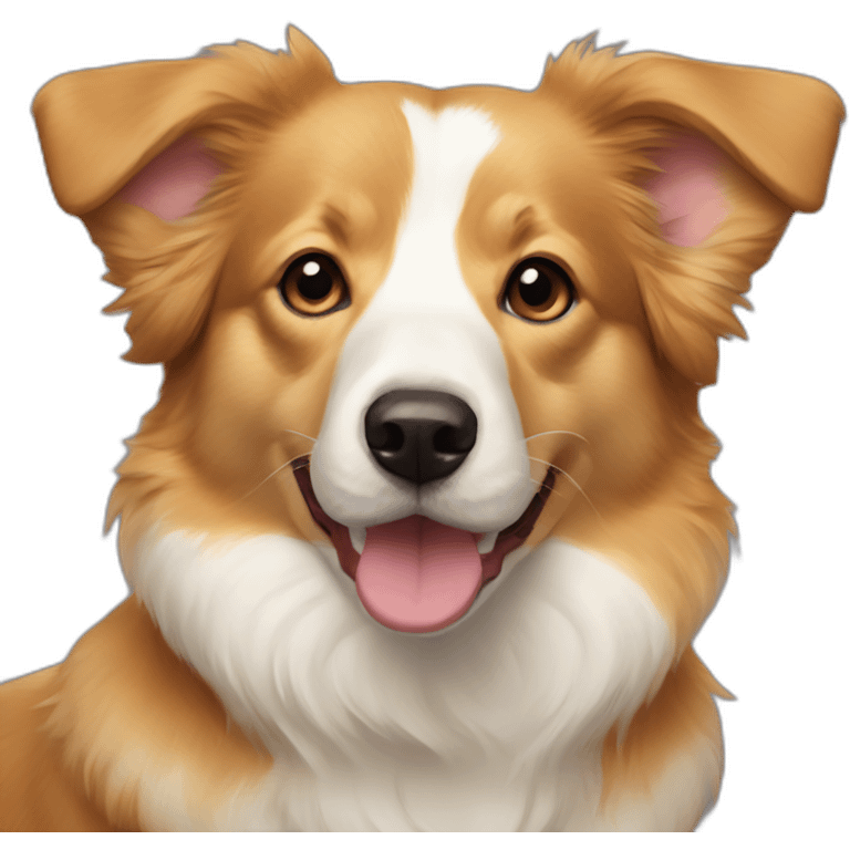 Duck tolling retriever corgi mix emoji